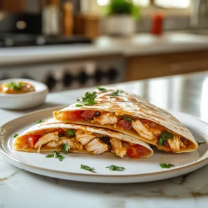 Chicken quesadilla