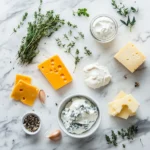 Cheese ball's ingredients