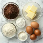 Chocolate chess pie's ingredients