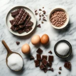 Chocolate mousse's ingredients