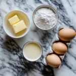 Crepe cake's ingredients