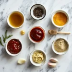Honey barbecue sauce's ingredients