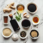 Japanse barbecue sauce's ingredients