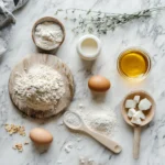Keto brownie's ingredients