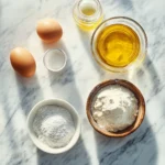 No-milk pancake's ingredients