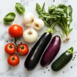 Ratatouille's ingredients