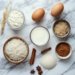 Rice pudding's ingredients