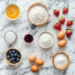 french macaron's ingredients